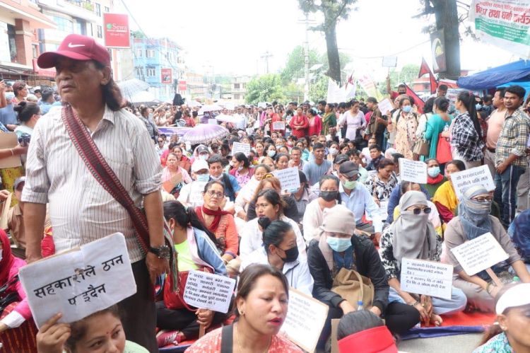 ७ बुँदे सहमतिपछि सहकारी पीडितको आन्दोलन स्थगित