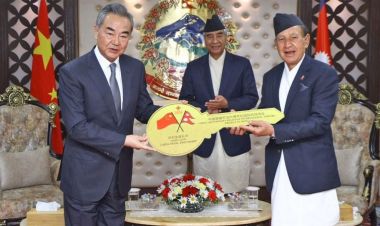 चीनले नेपाललाई  हस्तान्तरण गर्‍यो पोखरा अन्तर्राष्ट्रिय विमानस्थल