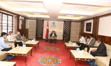 प्रधानमन्त्री देउवा र विप्लवबीच बालुवाटारमा वार्ता