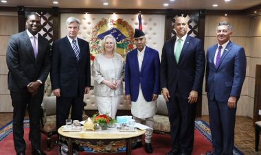 प्रधानमन्त्री देउवासँग अमेरिकी सांसदहरूको भेट, एमसीसी पास गरेकोमा आभार, सहयोगलाई निरन्तरता दिने प्रतिबद्धता