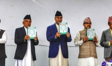 कांग्रेसको चुनावी घोषणापत्र सार्वजनिक 