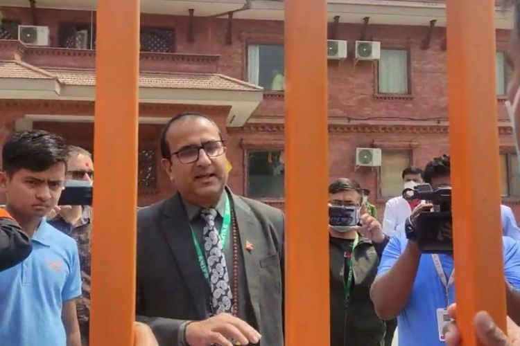 धर्मशाला गेटमा बतास समूह र सरकारी पक्षबीच भनाभन