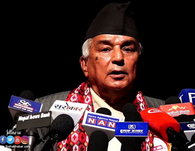 गठबन्धनको शक्ति देखेर एमाले अध्यक्ष ओली थरथरी कामेका छन्ः रामचन्द्र पौडेल
