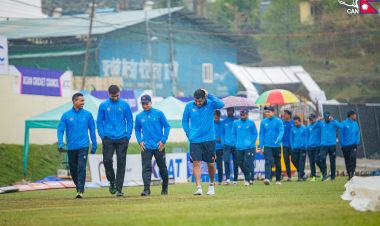 वर्षाले म्याच रद्द भएपछी  १-१ अंक बाँडे नेपाल र साउदीले