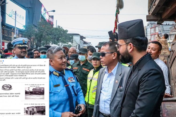 मेयर बालेनको प्रहरीलाई आग्रह-"बाटो मिचेर बनेका प्रहरी बिट आफै भत्काउनू, नत्र बाध्य हुनेछौँ"