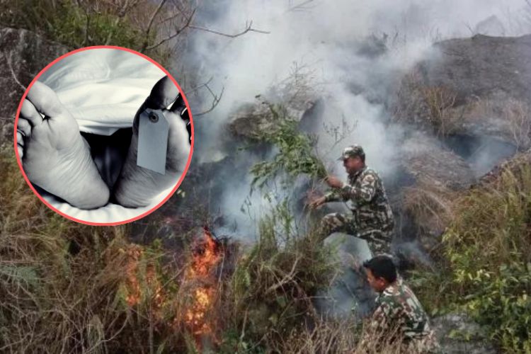 जंगलमा लागेको डढेलो निभाउँदानिभाउँदै गुल्मीमा एक विद्यार्थीको गयो ज्यान