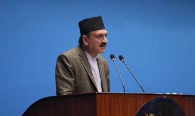 अर्थमन्त्री महतद्वारा आर्थिक वर्ष २०८०–८१ को बजेटको सिद्धान्त र प्राथमिकता विधेयक पेश