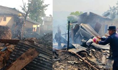 अर्घाखाँची आगलागी अपडेटः जलेर गम्भीर घाइते भएका ४ जनाको मृत्यु