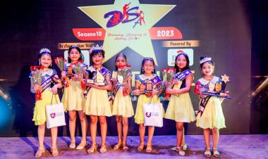 बाटिका, शिखा, दिव्य, लोयाङ र आस्नीलाई उपाधि 