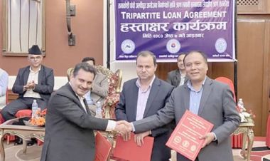 तामाकोसी पाँचौं जलविद्युत आयोजनामा लगानी जुट्यो, १३ अर्ब ७४ करोड ऋण सम्झौतामा हस्ताक्षर