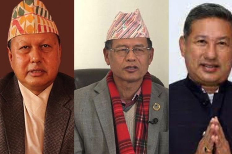 नवनियुक्त तीन मन्त्रीले आज पद तथा गोपनियताको सपथ लिँदै