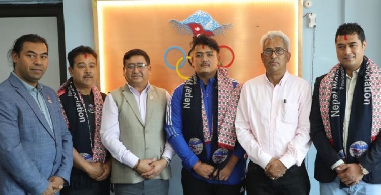 आज भारोत्तोलन टोली दक्षिण कोरिया प्रस्थान गर्दै