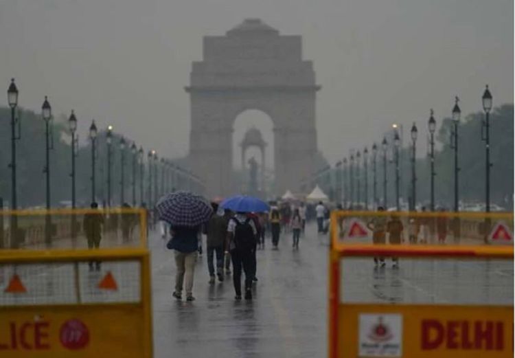 भारतको राजधानी नयाँ दिल्लीमा आज आँधीसहितको वर्षा हुने, 'एलाे अलर्ट' जारी