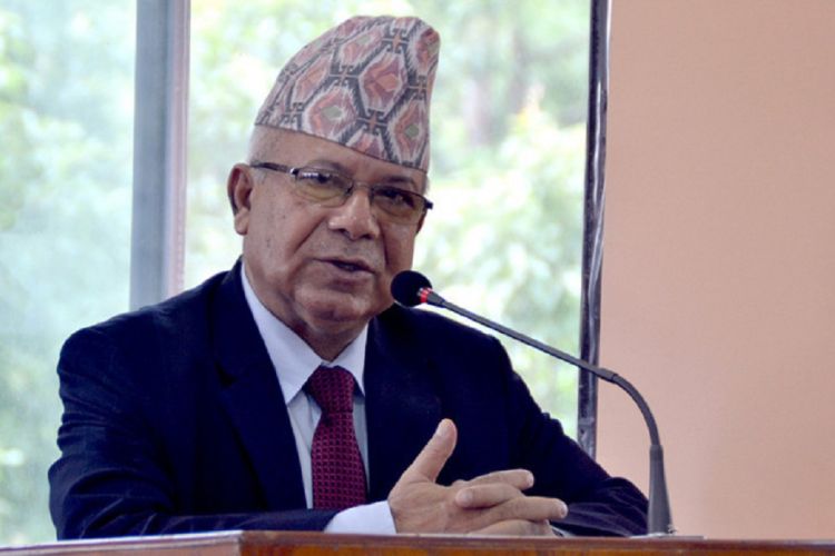 अहिलेको समाजवादी मोर्चा दन्दनाएर अगाडि बढ्न आवश्यक छ : अध्यक्ष नेपाल