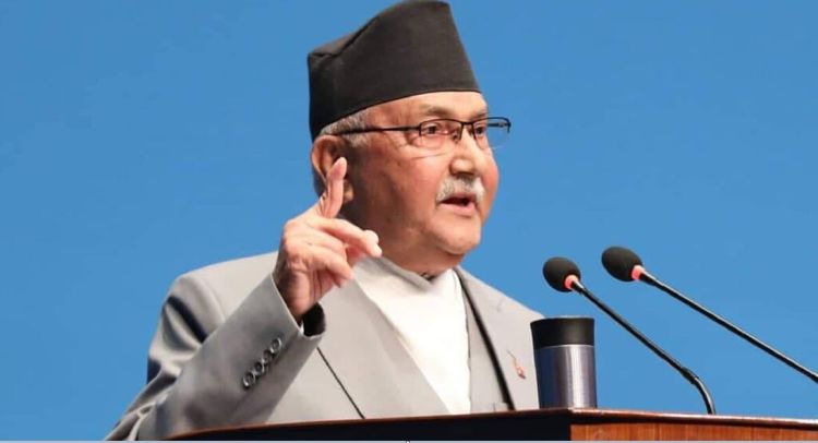 प्रधानमन्त्री दाहालको भारत भ्रमणले देशलाई तरंगित बनायोः अध्यक्ष ओली