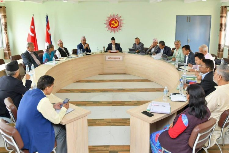 नेकपा एमाले सचिवालय बैठक बस्दै, यस्तो छ कार्यसुची