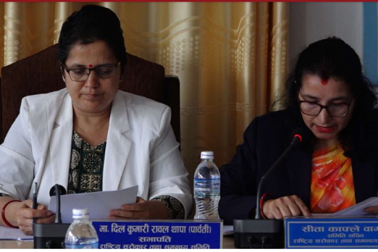 राष्ट्रिय सरोकार समितिको बैठकः योजना आयोग र गृह मन्त्रालयको विवरणमाथि छलफल