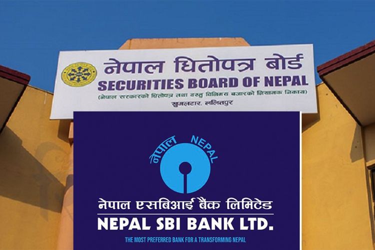 २ अर्ब रुपैयाँको ऋणपत्र ल्याउन एसबीआई बैंकलाई धितोपत्र बोर्डको अनुमति