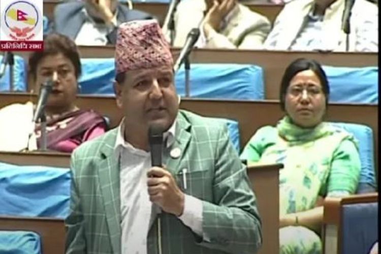 नैतिकताको आधारमा अर्थमन्त्री र गृहमन्त्रीले राजीनामा दिनुपर्छ : सांसद शर्मा