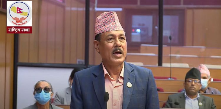 प्रधानमन्त्री प्रचण्डको राजीनामा माग्दै राष्ट्रिय सभा बैठक अवरुद्ध