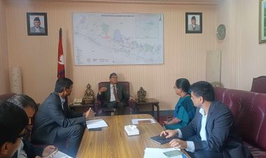राष्ट्रिय योजना आयोगका उपाध्यक्ष श्रेष्ठ र यूएनडिपी नेपाल प्रतिनिधिबीच भेटवार्ता