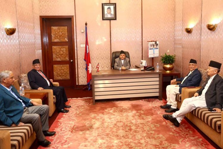 संसदको गतिरोध अन्त्य गर्न शिर्ष दलको बैठक आज पनि बस्दै