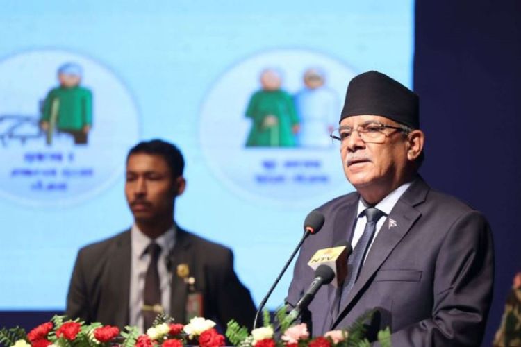 समाजिक सुरक्षाको दायराबाट कोही पनि बाहिर हुँदैनन् : प्रधानमन्त्री दाहाल