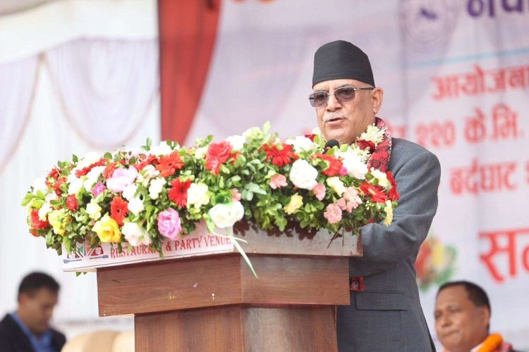 सरकार विद्युतबाट अर्थतन्त्रमा आत्मनिर्भर हुने सपना पुरा गर्न लागि परेको छ : प्रधानमन्त्री