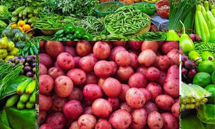 आजको तरकारी तथा फलफूलको मूल्य, मुडे आलु रातो ४० रुपैयाँ