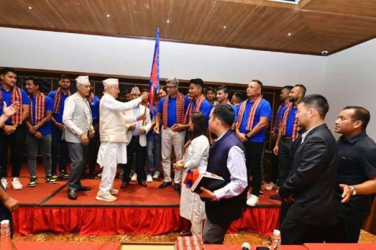 विश्वको नम्बर वान क्रिकेट टीम पाकिस्तानसँग जितको शुभकामना : अध्यक्ष ओली