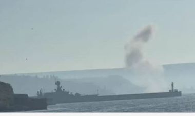 युक्रेनद्वारा रुसको ब्ल्याक सी नौसेनाको मुख्यालयमा मिसाइल प्रहार
