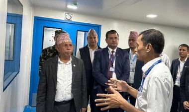 पशुपन्छी विकास तर्फका कार्यालयको मन्त्री भुसालद्वारा छड्के अनुगमन