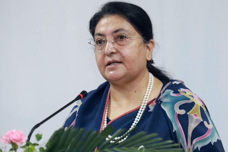 नेम्वाङको निधनले पार्टी र राष्ट्रलाई अपुरणीय क्षतिः पुर्व राष्ट्रपति भण्डारी