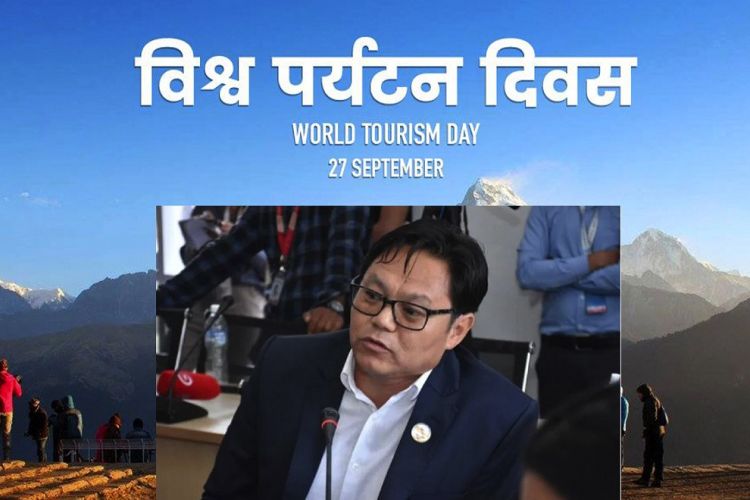 आज विश्व पर्यटन दिवसः पहिलो उडानबाट आउने विदेशी पर्यटकलाई मन्त्री किरातीद्वारा स्वागत