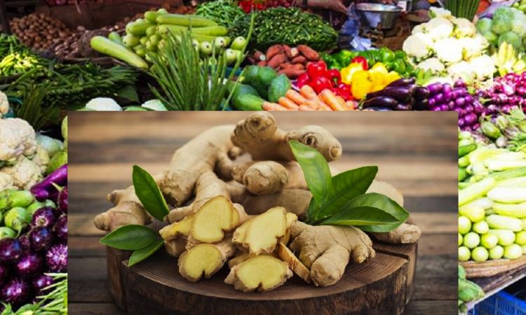 आजको फलफूल तथा तरकारीको बजार मुल्यः घट्न थाल्यो अदुवाको भाउ