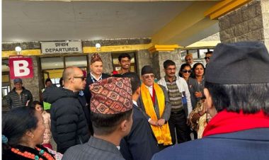 हिमाली क्षेत्रमा जलवायु परिवर्तनको असर अध्ययन गर्न प्रधानमन्त्री मुस्ताङ प्रस्थान