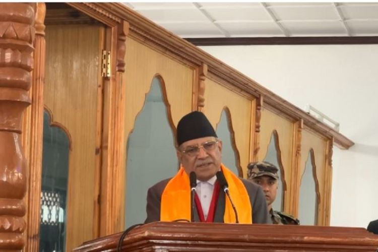 जलवायु परिवर्तनले पारेको असर न्यूनिकरण गर्न सरकार गम्भीर छ : प्रधानमन्त्री प्रचण्ड