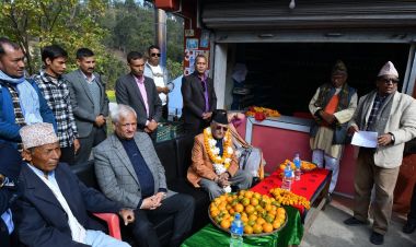 एमालेको मध्य पहाडी लोक मार्ग पदयात्रा आजदेखि सुरु हुँदै