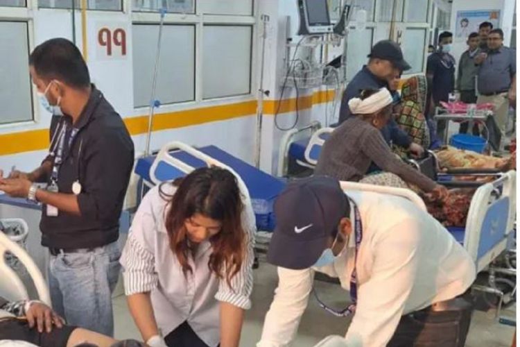 भूकम्पमा परी घाइते भएका ४८ जना निको भएर भेरी अस्पतालबाट घर फर्किए