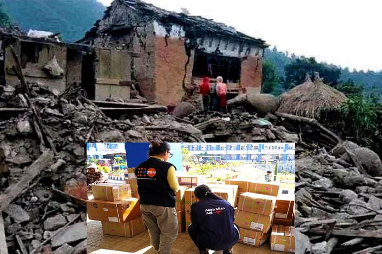 अष्ट्रेलियाले गर्यो भुकम्प पीडितलाई ६ लाख अष्ट्रेलियन डलर सहयोग