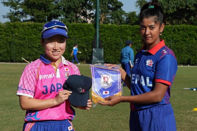 नेपालले दियो जापानलाई १ सय १४ रनको लक्ष्य