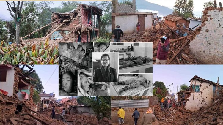 जाजरकोट भूकम्प अपडेटः १३३ को मृत्यु, घाईतेको उद्दार जारी