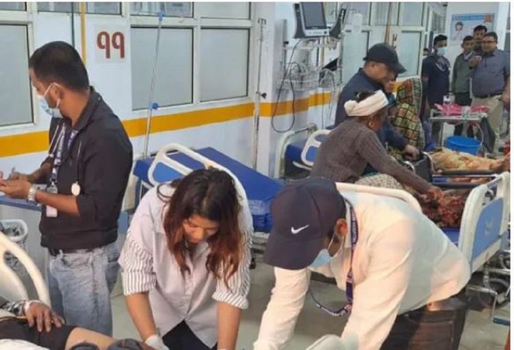 भूकम्पमा परी घाइते भएका ४८ जना निको भएर भेरी अस्पतालबाट घर फर्किए