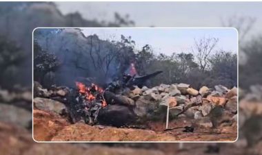 भारतीय वायुसेनाको विमान दुर्घटना, दुई पाइलटको मृत्यु