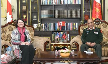 अमेरिकी नेसनल सेक्युरिटी काउन्सिलकी सिनियर डाइरेक्टर र प्रधान सेनापतिबीच भेटवार्ता