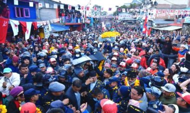 आज समापन हुँर्दै एमालेको ‘समृद्धिका लागि संकल्प’ पदयात्रा