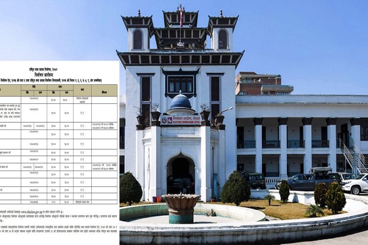 राष्ट्रियसभा निर्वाचनः पुस २३ गते उम्मेदवारी दर्ता गराइने