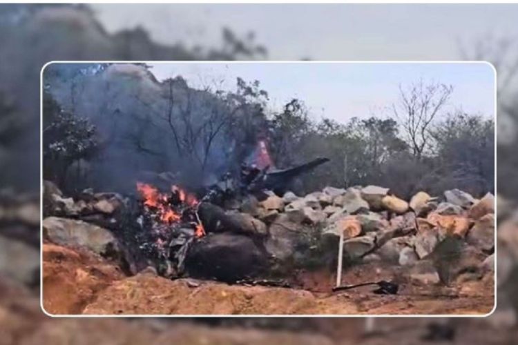 भारतीय वायुसेनाको विमान दुर्घटना, दुई पाइलटको मृत्यु