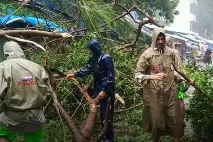 चेन्नइमा मिचेङ चक्रावतः पाँचको मृत्यु, उडानहरू रद्द