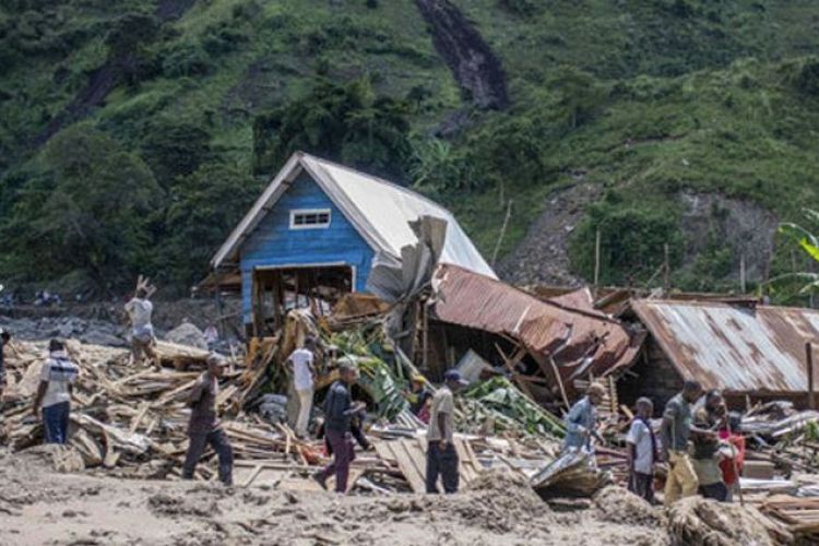 पूर्वी कंगोमा भारी वर्षा, ६० जनाको मृत्यु